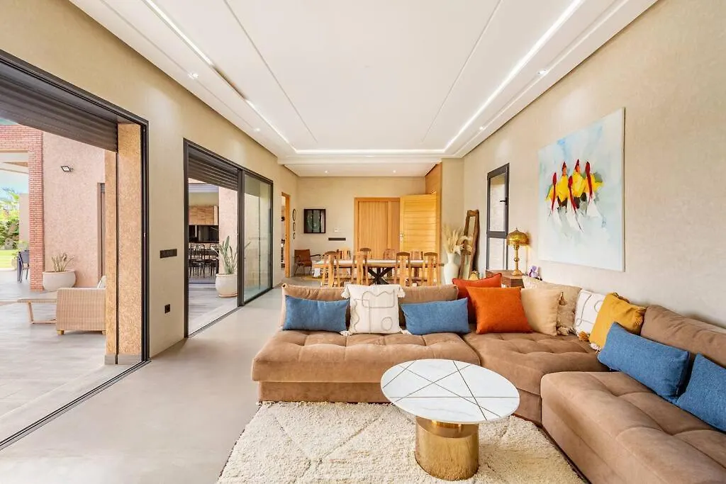 Villa Zina, Elegance Et Luxe,Piscine & Jacuzzi Marraquexe
